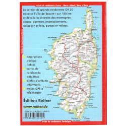 Achat guide ROTHER - Corse, GR20