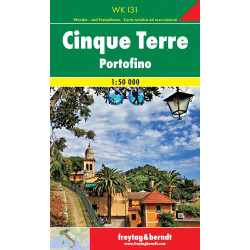 Achat Carte randonnées Cinque Terre, Portofino - Freytag 131