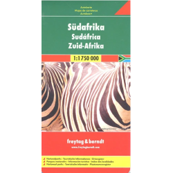 Achat Carte routière - Afrique du Sud - Freytag