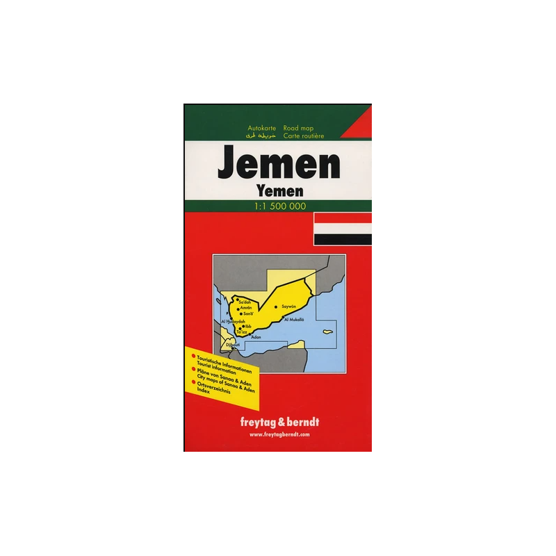 Achat carte Yemen - Freytag