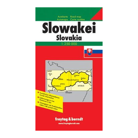 Achat carte Slowakei - Freytag