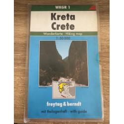 Achat carte randonnées Crete - Freytag