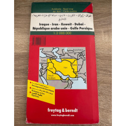 Achat carte routière Irak - Freytag