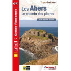 Achat Topo guide randonnées - Les Abers - Le chemin des phares - FFRP 347