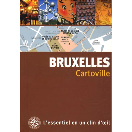 Achat Cartoville Bruxelles - Guide Gallimard Bruxelles
