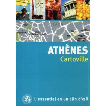 Achat Cartoville Athènes - Guide Gallimard Athènes