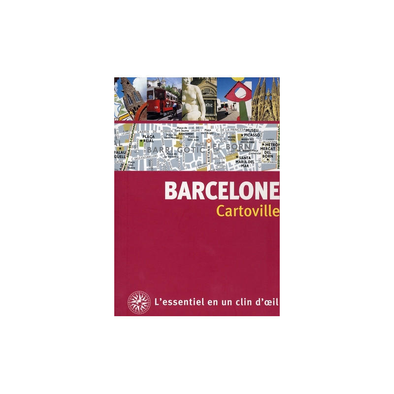 Achat Cartoville Barcelone - Guide Gallimard Barcelone