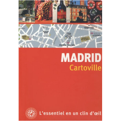 Achat Cartoville Madrid - Guide Gallimard Madrid