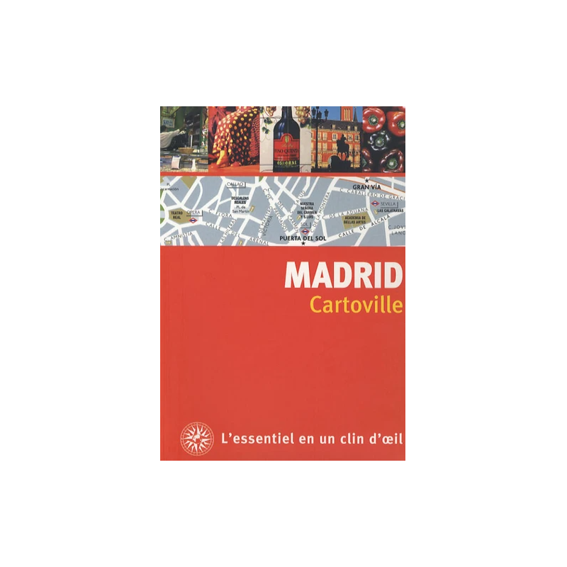 Achat Cartoville Madrid - Guide Gallimard Madrid Achat Cartoville Madrid - Guide Gallimard Madrid