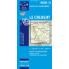 Achat carte de randonnées le Creusot - IGN - 2925 O LeCreusot