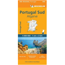 Achat Carte routière Michelin - Portugal Sud Algarve - 593