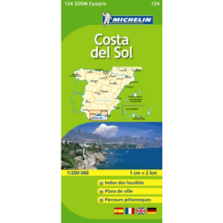 Achat Carte routière Michelin - Costa del Sol - zoom 124