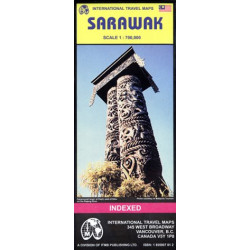 Achat Carte routière - Sarawak - ITM