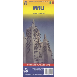 Achat Carte routière - Mali - ITM