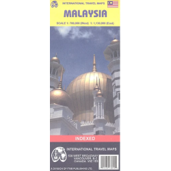 Achat Carte routière - Malaisie, Malaysia - ITM