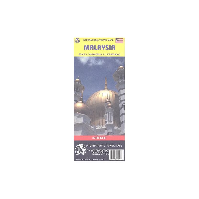 Achat Carte routière - Malaisie, Malaysia - ITM