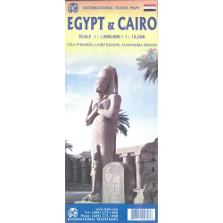 Achat carte routière - Egypt & Cairo - ITM