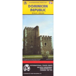 Achat Carte routière - République Dominicaine - ITM