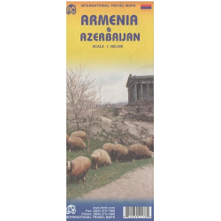 Achat Carte routière - Arménie & Azerbaijan - ITM