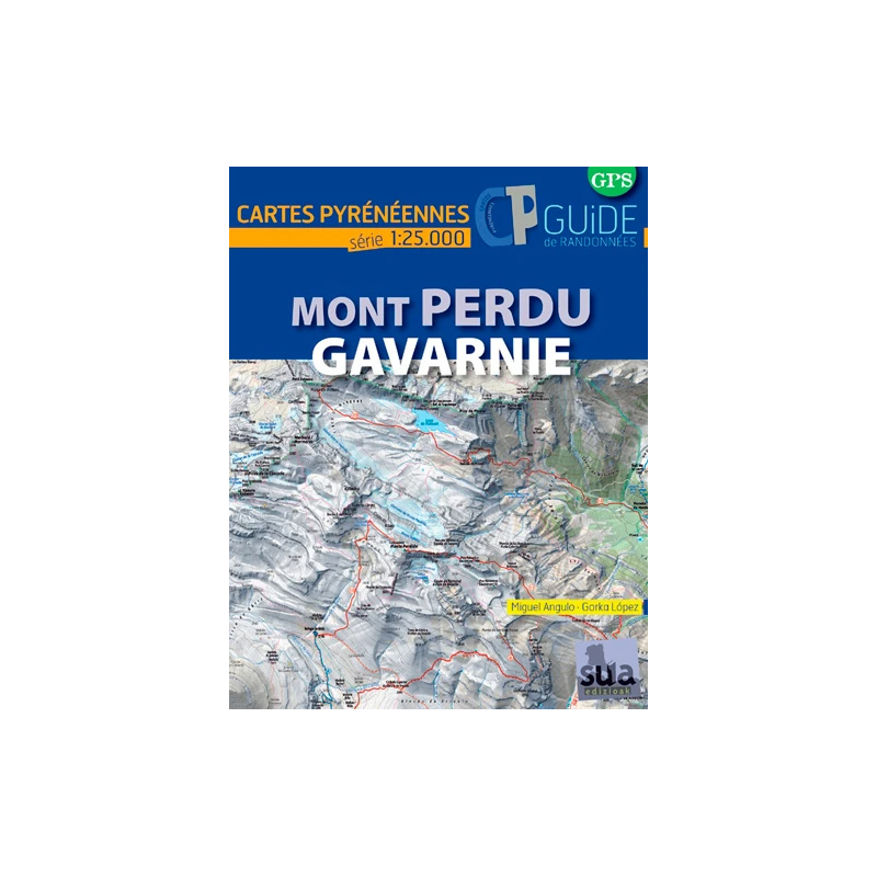 Achat carte randonnées Mont Perdu et Gavarnie - SUA Achat carte randonnées Mont Perdu et Gavarnie - SUA