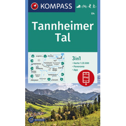 Achat Carte randonnées Tannheimer Tal Kompass 04