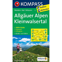 Achat Carte randonnées Allgäuer Alpen, Kleinwalsertal - Kompass 3