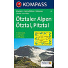 Achat Carte randonnées Ötztaler Alpen - Kompass 43