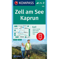 Achat Carte randonnées Zell am See-Kaprun Kompass 030
