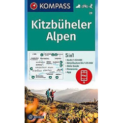 Achat Carte randonnées Kitzbüheler Alpen - Kompass 29