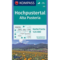 Achat Carte randonnées Hochpustertal, Alta Pusteria - Kompass 635