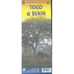 Achat Carte routière - Togo Benin - ITM