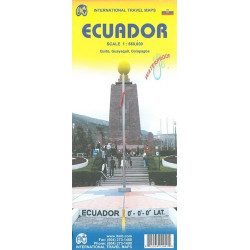Achat Carte routière - Equateur - ITM