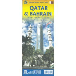 Achat Carte routière - Qatar, Doha - ITM