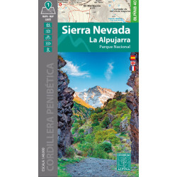 Carte randonnée SIERRA NEVADA LA ALPUJARRA