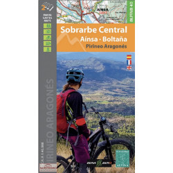 Carte randonnée SOBRARBE CENTRAL - AINSA - BOLTANA PIRINEO ARAGONES