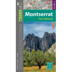 Carte randonnée MONTSERRAT