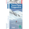 Carte randonnée CARTE HIVER TOSSA PLANA PUIGPEDROS ITIN RAQUETTE/SKI RANDO WATERPROOF