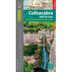 Carte randonnée COLLSACABRA - VALL DE SAU (E25)