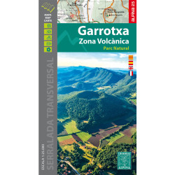 Carte randonnée GARROTXA - ZONA VOLCANICA
