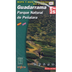 Carte randonnée GUADARRAMA (E25)
