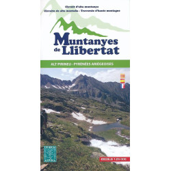 Carte randonnée MUNTANYES DE LLIBERTAT