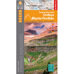 Carte randonnée ORDESA - MONTE PERDIDO PARQUE NACIONAL