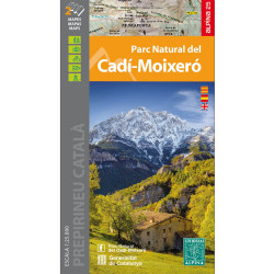 Carte randonnée PARC NATURAL DEL CADI-MOIXERO