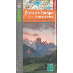 Carte randonnée PARQUE NACIONAL DE PICOS DE EUROPA