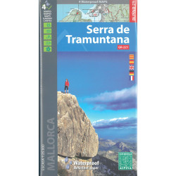 Carte randonnée SERRA DE TRAMUNTANA WATERPROOF