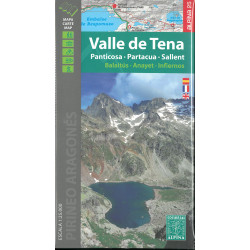 Carte randonnée VALLE DE TENA