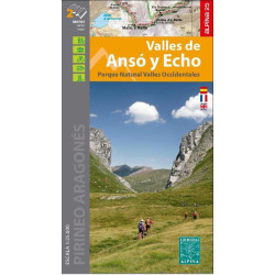 Carte randonnée VALLES DE ANSO Y ECHO PARQUE NATURAL VALLES OCCIDENTALES