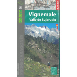 Carte randonnée VIGNEMALE  VALLE DE BUJARUELO