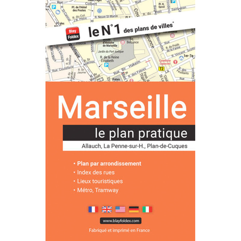 Carte randonnée MARSEILLE