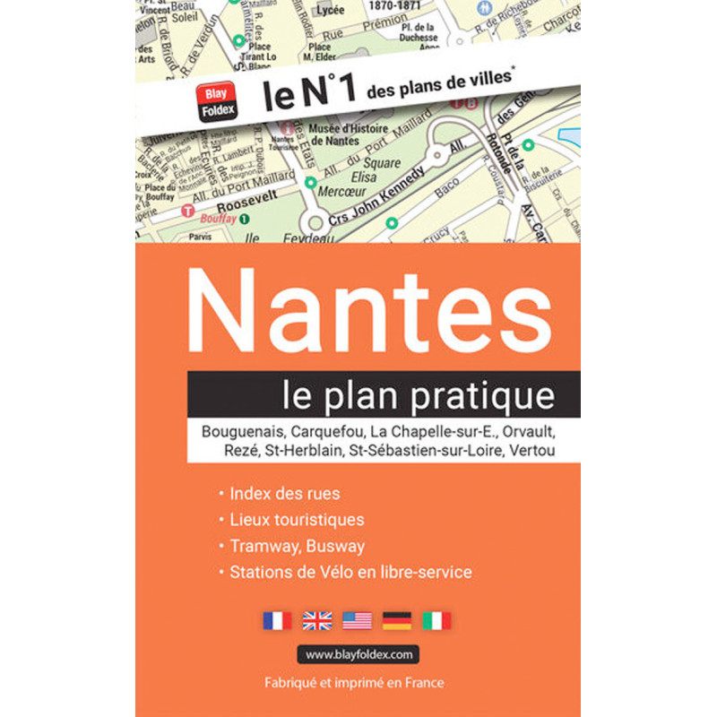 Carte randonnée NANTES Carte randonnée NANTES